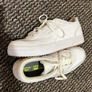 Reebok white sneakers